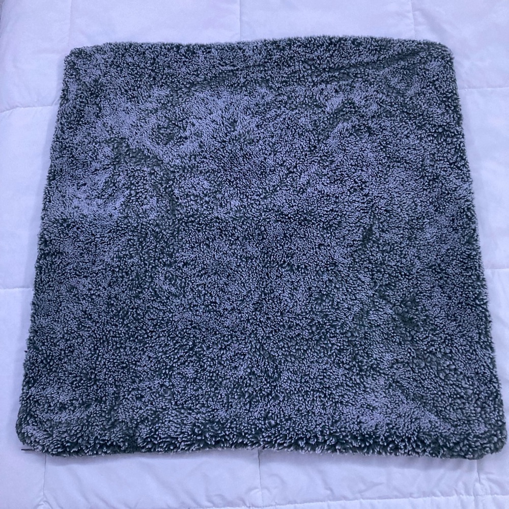 UGG Soft Faux (25" X 25") Gray Pillow Case